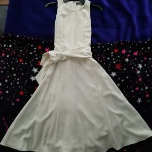 Ralph Lauren off white dress